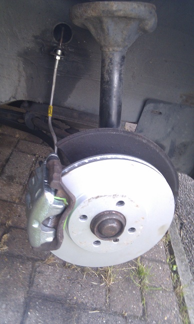 E30 disc brake initial upgrade